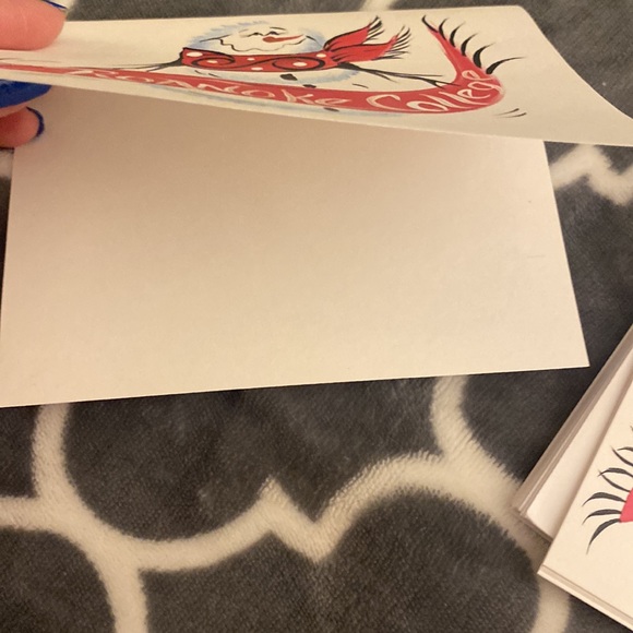 NEW Set of 8 hand drawn Roanoke College notecards - 2006 - Picture 2 of 3